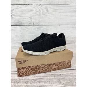 Woolloomooloo Men's Fraser ll Merino Wool Gray Slip On Sneakers Size 8-8.5